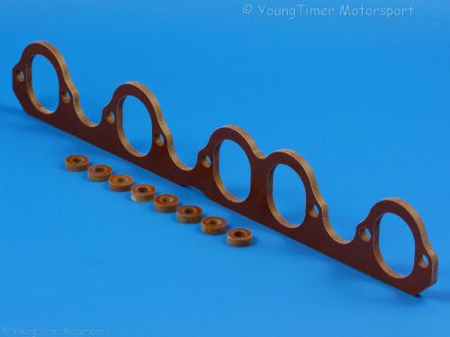 5mm phenolic intake manifold spacer for audi volkswagen 1.9 2.0 2.1 2.2 10v 2b