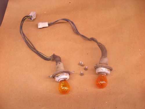 70 71 72 duster grille park light turn signal lamp socket wiring pigtail