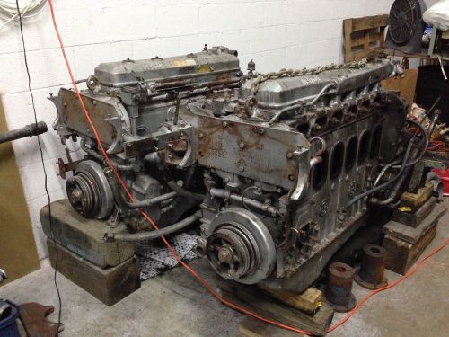 (2) detroit diesel 6-71tib 485hp w. twin disc 507 1.5:1 gears