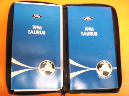 Owners manual  1996 taurus