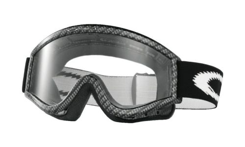 Oakley goggles  l-frame mx carbon fiber/clear