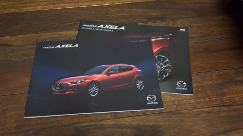 2016 mazda 3 japanese brochures jdm axela catalog prospekt