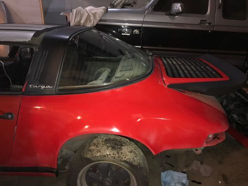 Porsche 911 912 930 964 turbo factory original whale tail wing spoiler w decklid