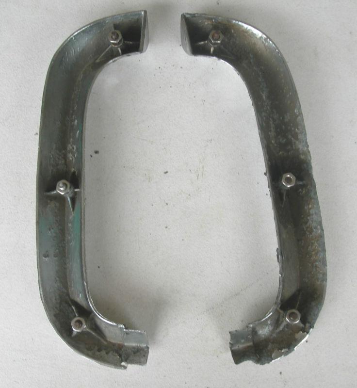 55 CHEVY GRILLE END MOLDINGS - RIGHT AND LEFT - ITEM #2, US $35.00, image 5