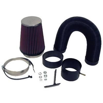K&n 57-0073-1 air intake black tube red filter volkswagen golf 2.8l kit