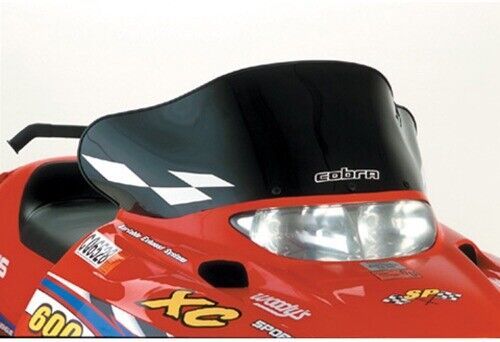 Powermadd - 11520 - cobra windshield, low - 11.5in. - black/white checks polaris