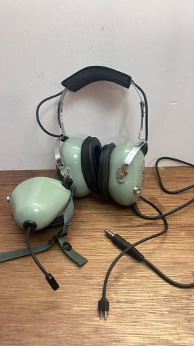 Vintage David Clark Aircraft pilot Aviation Headset Model H7010 Working, US $65.00, image 3