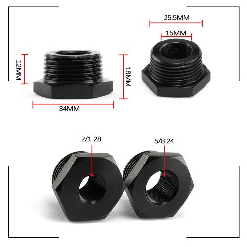 3Pcs Anti-Corrosion 1/2-28 To 3/4-16, 13/16-16, 3/4 Oil Filter Thread Adapter, US $7.98, image 4