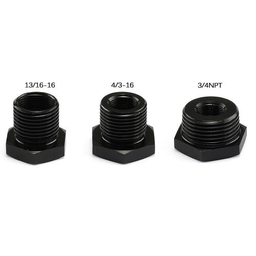 3Pcs Anti-Corrosion 1/2-28 To 3/4-16, 13/16-16, 3/4 Oil Filter Thread Adapter, US $7.98, image 10