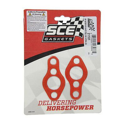 Sce gaskets sbc water pump gasket set w/steel carrier 2pk 21101