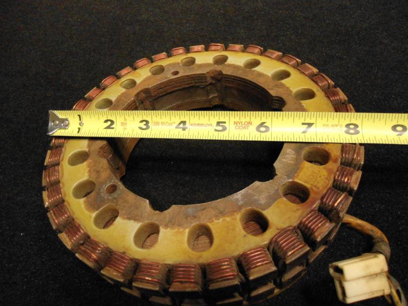 Omc stator #378337 #0378337 johnson/evinrude 1962-1966 75/80/90hp outboard motor
