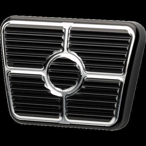 Bsp199345 black anodized chevy each  billet specialties pedal pads brake or