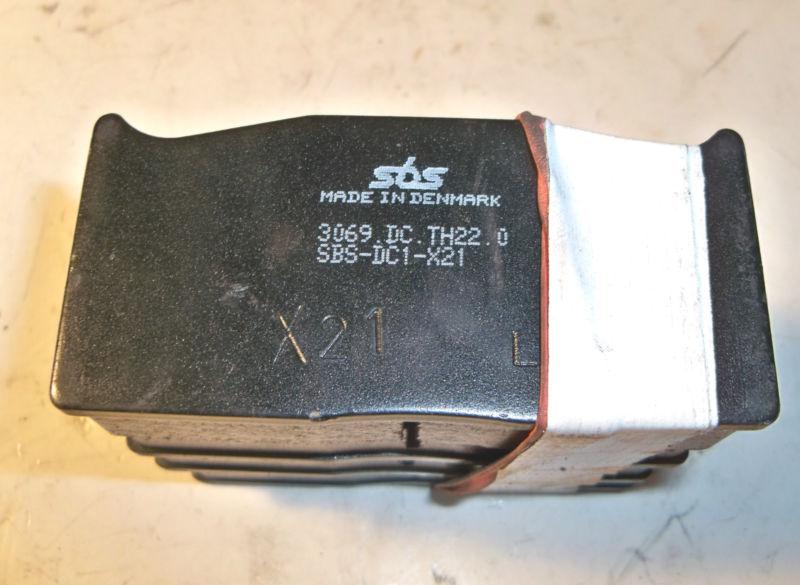 New brembo rear brake pads (7735 style )sbs brand x21 compound 20 mm nascar arca