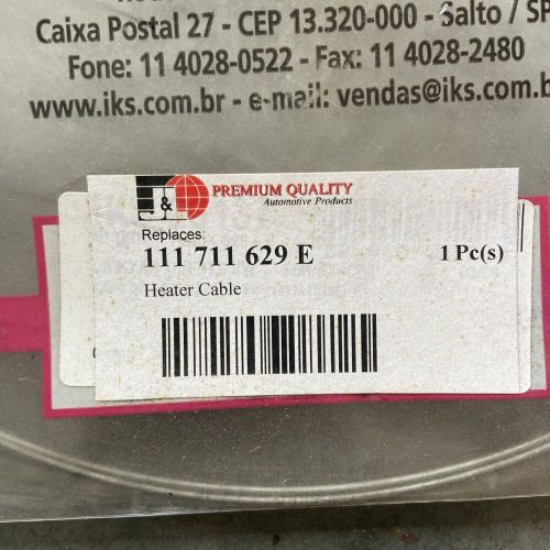 Empi heater cable for vw bug / beetle, karmann ghia 1963 1/2-1964