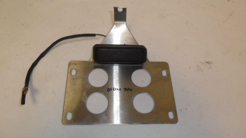 Ducati 01 2001 748 oem tag light lamp mounting bracket mount