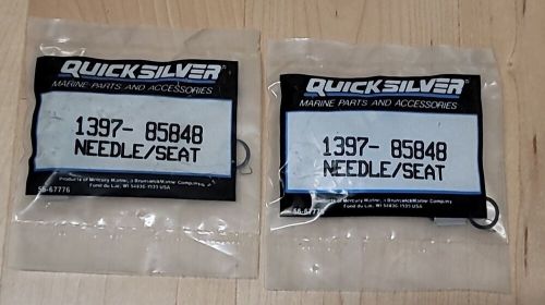 NOS OEM (LOT OF 2) Mercury Quicksilver Carburetor Needle & Seat Kit 1397-8548, US $9.99, image 3