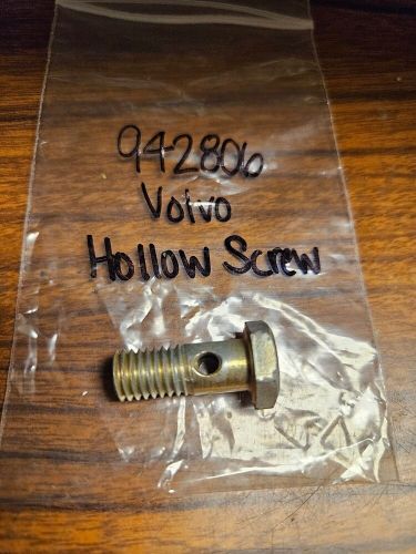 Volvo penta 942806 hollow screw  oem