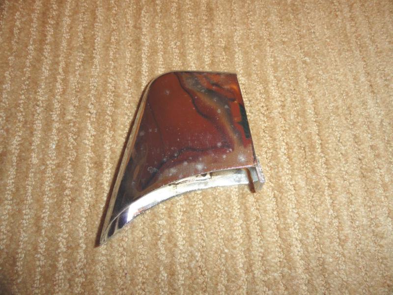1960 chevy pass. nos rear bumper guard 1 only