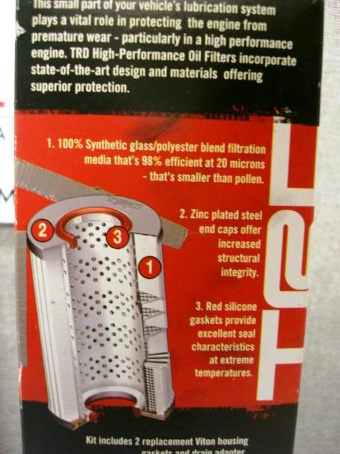 TRD V8 5.7L Tundra Sequoia Land Cruiser Oil Filter 3PK Genuine OE OEM, US $31.50, image 2