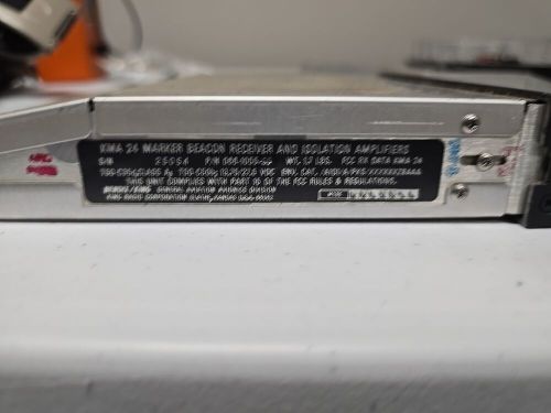 Bendix king kma 24 audio panel