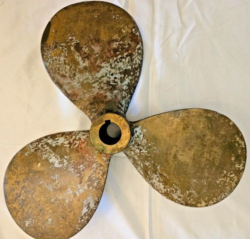 Bronze Hung Shen High Thrust HTP3 Propeller 16" RH 10 Pitch 1-1/4" Bore Trawler, US $295.00, image 4