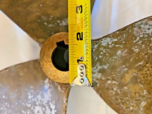 Bronze Hung Shen High Thrust HTP3 Propeller 16" RH 10 Pitch 1-1/4" Bore Trawler, US $295.00, image 5