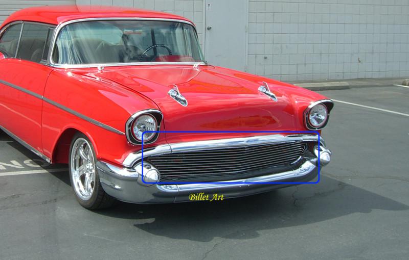 57 chevy chevrolet bel air custom billet grille 1957 nomad impala in stock