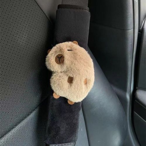 Cute Cartoon Car Seat Belt Shoulder Pad Soft Plush Safety Belt Cushion Cover, US $7.99, image 3