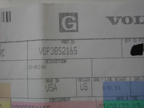 BRP Volvo Penta Sterndrive 3852165 O-ring OEM pack of 5 each, US $15.99, image 2