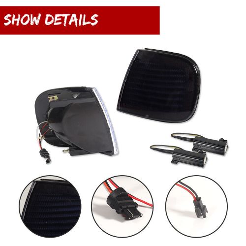 Smoke Front Switchback LED Paking DRL Turn Signal Lights For Ford F-Series Truck, US $69.99, image 10