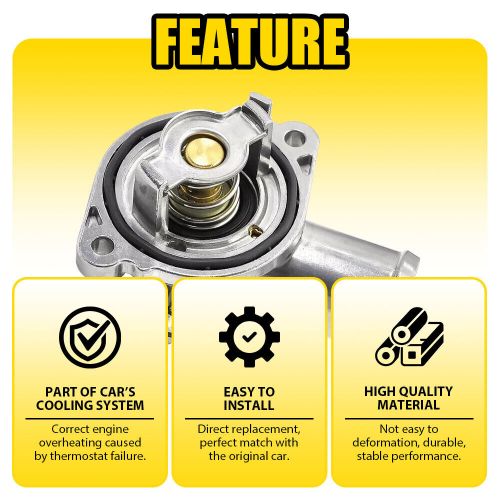 Aluminum Thermostat for Housing 11-19 Dodge Journey Grand Caravan Avenger 3.6L, US $22.99, image 4