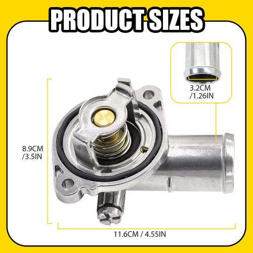 Aluminum Thermostat for Housing 11-19 Dodge Journey Grand Caravan Avenger 3.6L, US $22.99, image 7