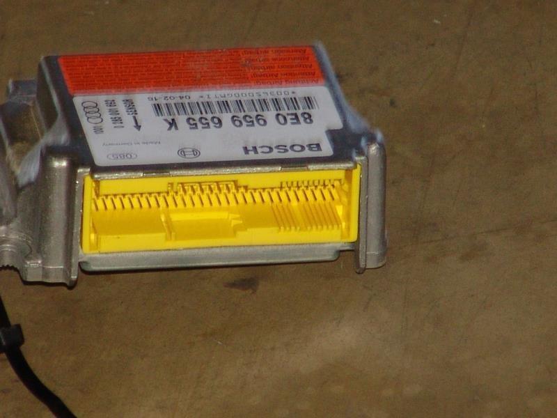 04 05 AUDI A4 CHASSIS ECM AIR BAG CONTROL COMPUTER SENSOR UNIT MODULE 8E0959655K, US $40.00, image 3