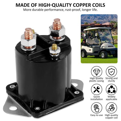 12V Golf Cart Solenoid Relay for 1984-up DS 2004-up Golf Cart Copper Solenoid㌃, US $25.04, image 6