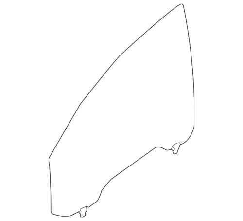 Genuine Nissan Door Glass 80301-ZQ01A, US $374.73, image 2