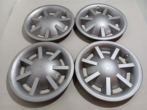 Set of 4 Universal 8” Golf Cart Hub Caps Used Silver OEM Factory Style, US $10.00, image 8
