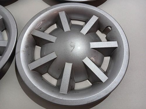 Set of 4 Universal 8” Golf Cart Hub Caps Used Silver OEM Factory Style, US $10.00, image 9