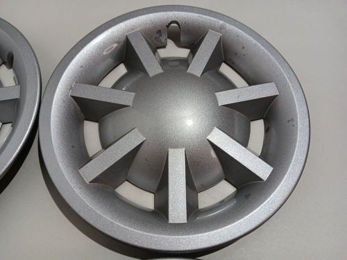 Set of 4 Universal 8” Golf Cart Hub Caps Used Silver OEM Factory Style, US $10.00, image 11
