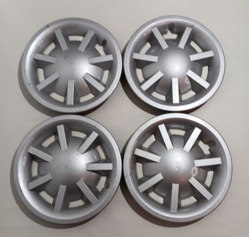 Set of 4 Universal 8” Golf Cart Hub Caps Used Silver OEM Factory Style, US $10.00, image 12