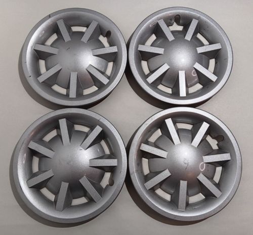 Set of 4 Universal 8” Golf Cart Hub Caps Used Silver OEM Factory Style, US $10.00, image 14