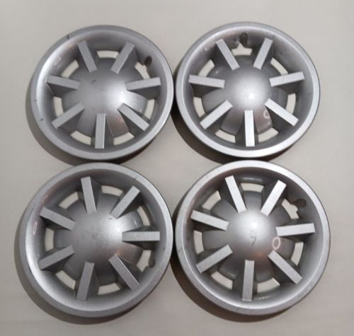 Set of 4 Universal 8” Golf Cart Hub Caps Used Silver OEM Factory Style, US $10.00, image 15