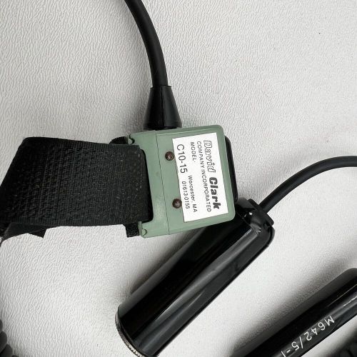 David Clark Aviation Headset Model H10-80 Dual Plug M-4 Mic and C10-15 PTT WORKS, US $159.99, image 3