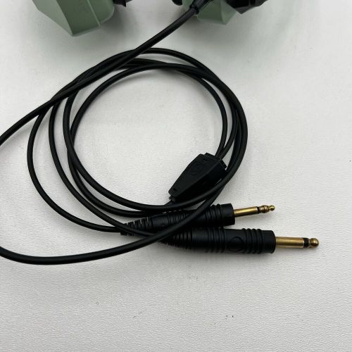 David Clark Aviation Headset Model H10-80 Dual Plug M-4 Mic and C10-15 PTT WORKS, US $159.99, image 7