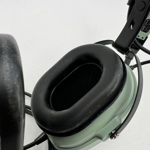 David Clark Aviation Headset Model H10-80 Dual Plug M-4 Mic and C10-15 PTT WORKS, US $159.99, image 10