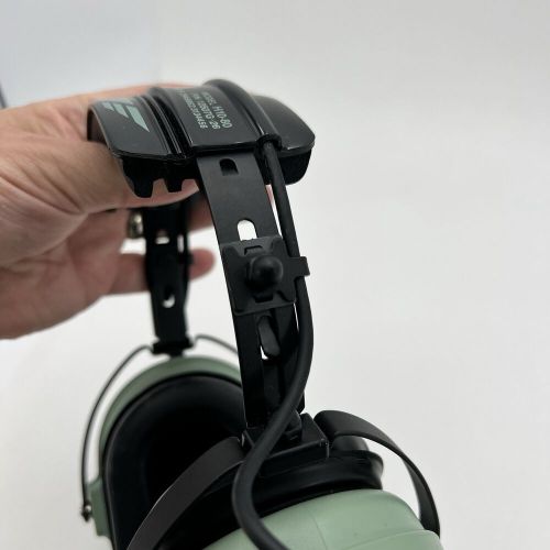 David Clark Aviation Headset Model H10-80 Dual Plug M-4 Mic and C10-15 PTT WORKS, US $159.99, image 16