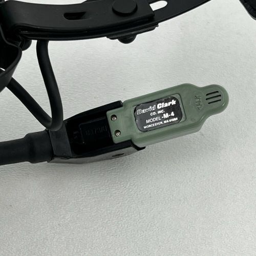 David Clark Aviation Headset Model H10-80 Dual Plug M-4 Mic and C10-15 PTT WORKS, US $159.99, image 18
