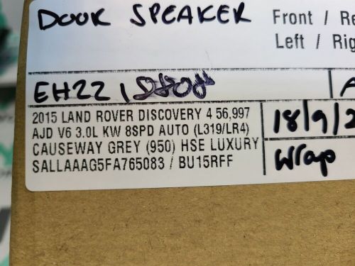 Discovery 4 Door Speaker EH22-18808-EA 18/9/24 B1D2, US $, image 5