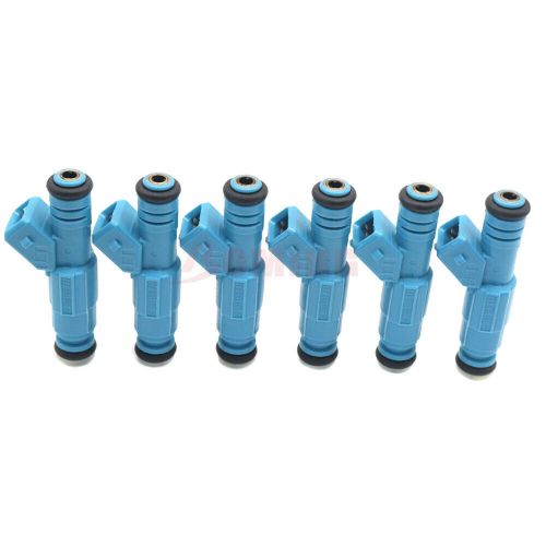 Set of 6 0280156045 Fuel Injectors For Cadillac 2003-2004 CTS V6 3.2L 0280155777, US $41.96, image 2