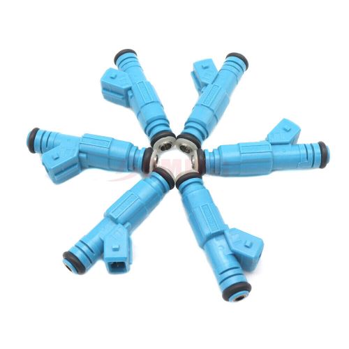 Set of 6 0280156045 Fuel Injectors For Cadillac 2003-2004 CTS V6 3.2L 0280155777, US $41.96, image 8