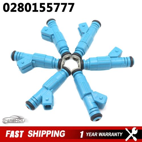 Set of 6 0280156045 Fuel Injectors For Cadillac 2003-2004 CTS V6 3.2L 0280155777, US $41.96, image 14